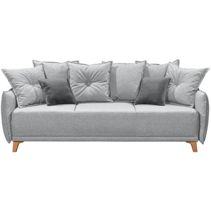 ED Lifestyle Pamplona 3DL Schlafsofa Holzwerkstoff/Nosag