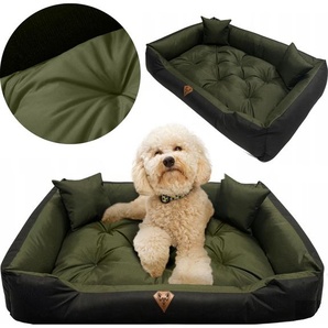EDANTI Hundebett Katzenbett 75x65 Cm Hundekissen Hundesofa Hundekorb Hundecouch Sofa Grün BASIC