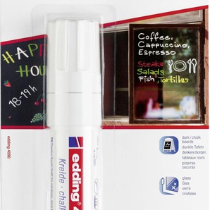 Edding 4090 Kreidemarker weiß GLO765351329