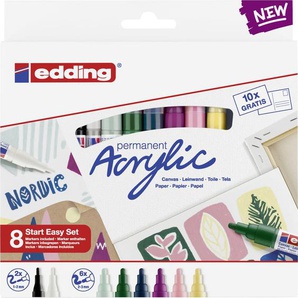 edding Acryl-Einstiegsset nordic GLO663152655