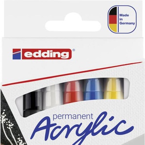 Edding Acrylmarker 5300 fein 5er-Set basic GLO663153041