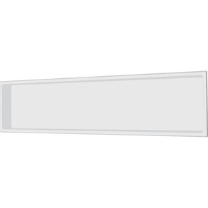 Edelstahl Wandnische 30 x 122 cm (weiß) - weiß