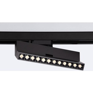 Efectoled - 1-Phasenstromschiene Linear LED-Strahler 12W Dimmbar cct Wählbar Elegant Optic (3000K - 4000K - 5000K) Wählbar
