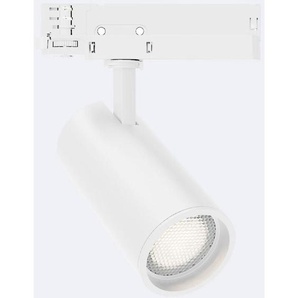 Efectoled - 3-Phasenstromschiene LED-Strahler 20W Fasano Blendfrei Dimmbar Weiss 2700K Warmweiß