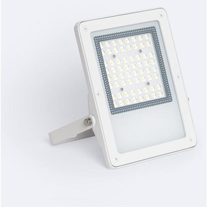 Efectoled - led Fluter 50W Dimmbar triac 170 lm/W IP65 elegance Slim pro Weiss 3000K 90º Warmweiß