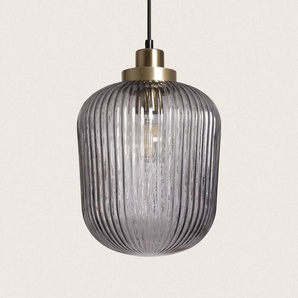 Efectoled - Pendelleuchte Metall und Glas Windsor Gold