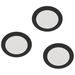 EGLO ABIUL EINGEBAUT SET 86 CCT 3X300LM DMPFER IP44 SCHWARZ