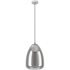 EGLO ALOBRASE Hngeleuchte schwarz-transparent