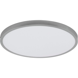 EGLO Aufbauleuchte FUEVA 1, LED fest integriert, Warmweiß, schlankes Design, nur 3 cm hoch, Durchm. 50 cm