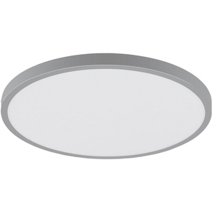 EGLO Aufbauleuchte FUEVA 1, LED fest integriert, Warmweiß, schlankes Design, nur 3 cm hoch, Durchmesser 40 cm