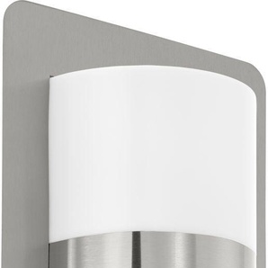 Eglo Außen-Wandleuchte Cistierna E27 edelstahl/weiß Up- & Downlight GLO773503295