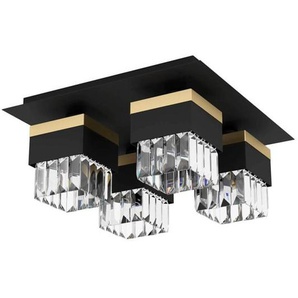 EGLO Barrancas schwarz gold