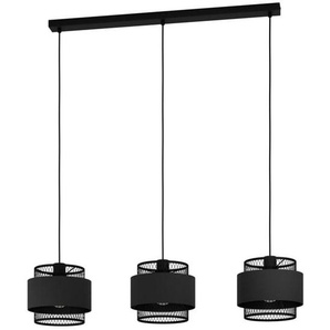 EGLO BAZELY LANGER TISCH 3XE27 990 SCHWARZWEISS