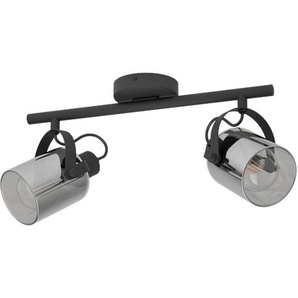 EGLO BERREGAS Spot schwarz-transparent