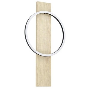 EGLO BOYAL WALL 12W 1700LM SCHWARZEICHE FSC