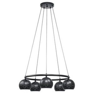 EGLO CANTALLOPS PENDELLEUCHTE E14 5L 690 SCHWARZ