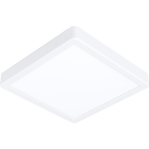 Eglo Connect LED Aufbauleuchte Fueva-Z weiß 21 x 21 cm dimmbar, Smart Home GLO773055094