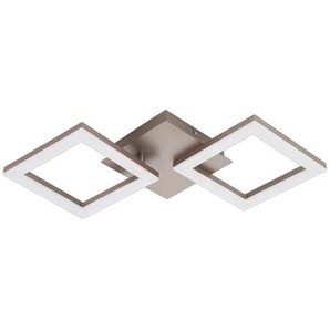 Eglo Deckenleuchte, Weiß, Metall, Kunststoff, quadratisch,quadratisch, 22.5x6.5x47 cm, Lampen & Leuchten, Innenbeleuchtung, Deckenleuchten
