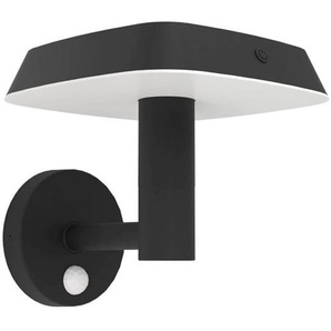 EGLO DREOLI outdoor wall lamp with sensor black