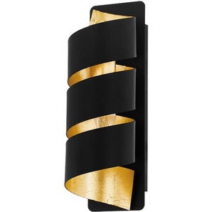 EGLO ELIZONDO Wandleuchte schwarz gold