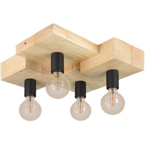 EGLO HALKIN ceiling lamp brownblack