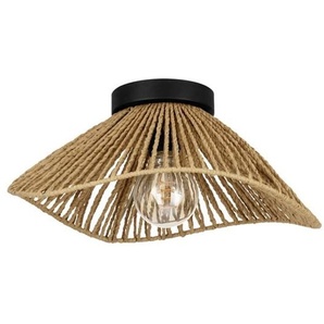 EGLO LAVIST DECKE 390 E27 SCHWARZNATUR FSC