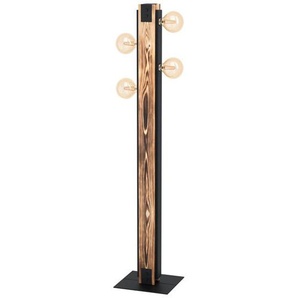 EGLO LAYHAM Stehleuchte braun schwarz
