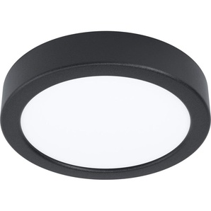 Eglo LED Aufbauleuchte Fueva 5 schwarz Ø 16 cm neutralweiß GLO773054608