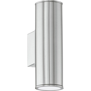Eglo LED Außen-Wandleuchte Riga edelstahl 20 x 6,5 cm GU10 GLO773502223
