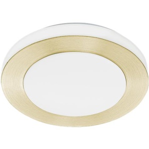 EGLO LED CARPI wallceiling lamp whitebrushed brass