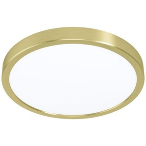 Eglo LED Deckenleuchte Fueva 5 messing Ø 28,5 cm warmweiß GLO773055602