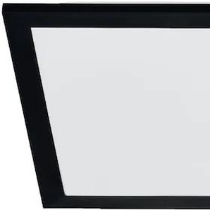 Deckenleuchte EGLO MARMORATA Lampen schwarz (schwarz, weiß) LED Deckenlampen Deckenleuchte in und weiß aus Alu, Stahl