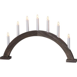 Eglo Led-Dekoleuchte, Braun, Weiß, Holz, Kunststoff, Eiche, 6x34x57 cm, Kippschalter, Lampen & Leuchten, Innenbeleuchtung, Dekoleuchten, Dekoleuchten