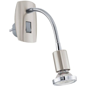 EGLO LED-Steckerspot Mini 4, 92933 nickel-matt, GU10, 2,8 W, 3000 K