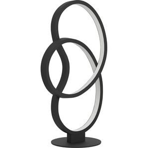Eglo LED Tischleuchte Gianella schwarz weiß 39,5 x 21,5 x 14 cm GLO773056353