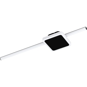 Eglo LED Wand-/Deckenleuchte Sarginto eckig weiß-schwarz 59 x 13 cm GLO773055028