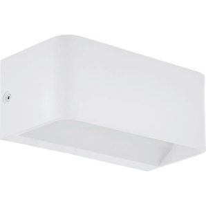 Eglo LED Wandleuchte Sania 4 weiß 20 x 8 cm Up & Down warmweiß GLO773053677