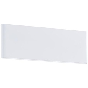 Eglo Led-Wandleuchte, Weiß, Metall, Kunststoff, 25.5x8 cm, Lampen & Leuchten, Innenbeleuchtung, Wandleuchten