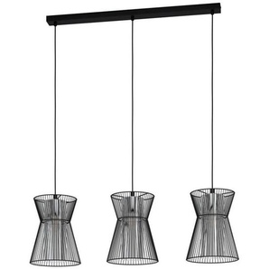 EGLO MASETA Hngeleuchte schwarz-transparent