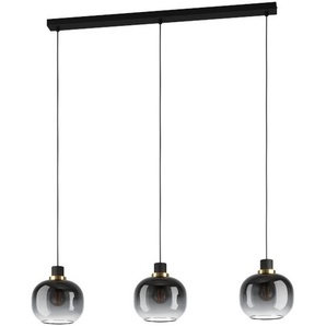EGLO OILELLA long table pendant blackgreytransparent