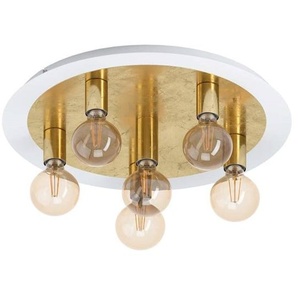 EGLO PASSANO DECKENLEUCHTE 5L WEISSGOLD