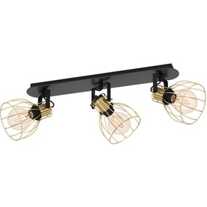 EGLO Sambatello schwarz messing-gebrstet