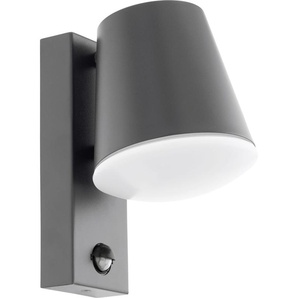 Eglo Sensor-Außen-Wandleuchte Caldiero E27 anthrazit GLO773503655