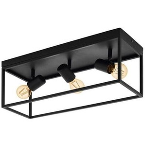EGLO SILENTINA DECKENLEUCHTE 3XE27 SCHWARZ