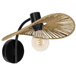 EGLO SIRUELA WALL E27 SCHWARZNATUR FSC