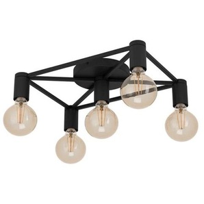EGLO SPEKE DECKENLEUCHTE 5L E27 SCHWARZ