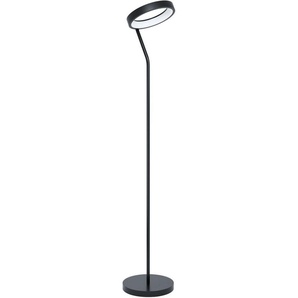 EGLO Stehlampe MARGHERA-Z, LED fest integriert, warmweiß - kaltweiß, Stehleuchte in schwarz aus Stahl - 4X4W - warmweiß - kaltweiß