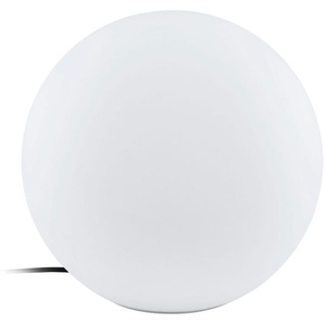 EGLO Stehlampe MONTEROLO-Z, Leuchtmittel wechselbar, ohne Leuchtmittel, Stehleuchte in weiß aus Kunststoff - inkl. E27 - 1X9W
