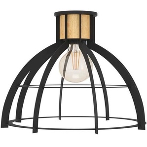 EGLO STILLINGTON DECKENLEUCHTE E27 SCHWARZHOLZ