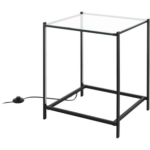 EGLO Tischleuchte NARANJO, LED fest integriert, Warmweiß, Tischleuchte in schwarz aus Stahl - 4,1W - Warmweiß